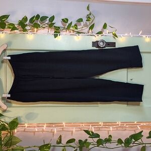 Women's Clio Black Slouchy Leisure Lounge Dress Pants SP